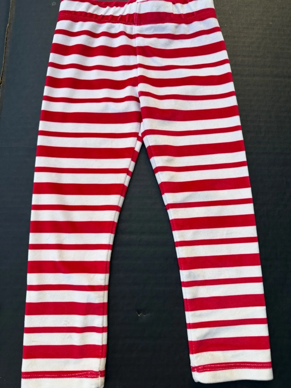 Sequin Reindeer girls Set - White & Red Size 4